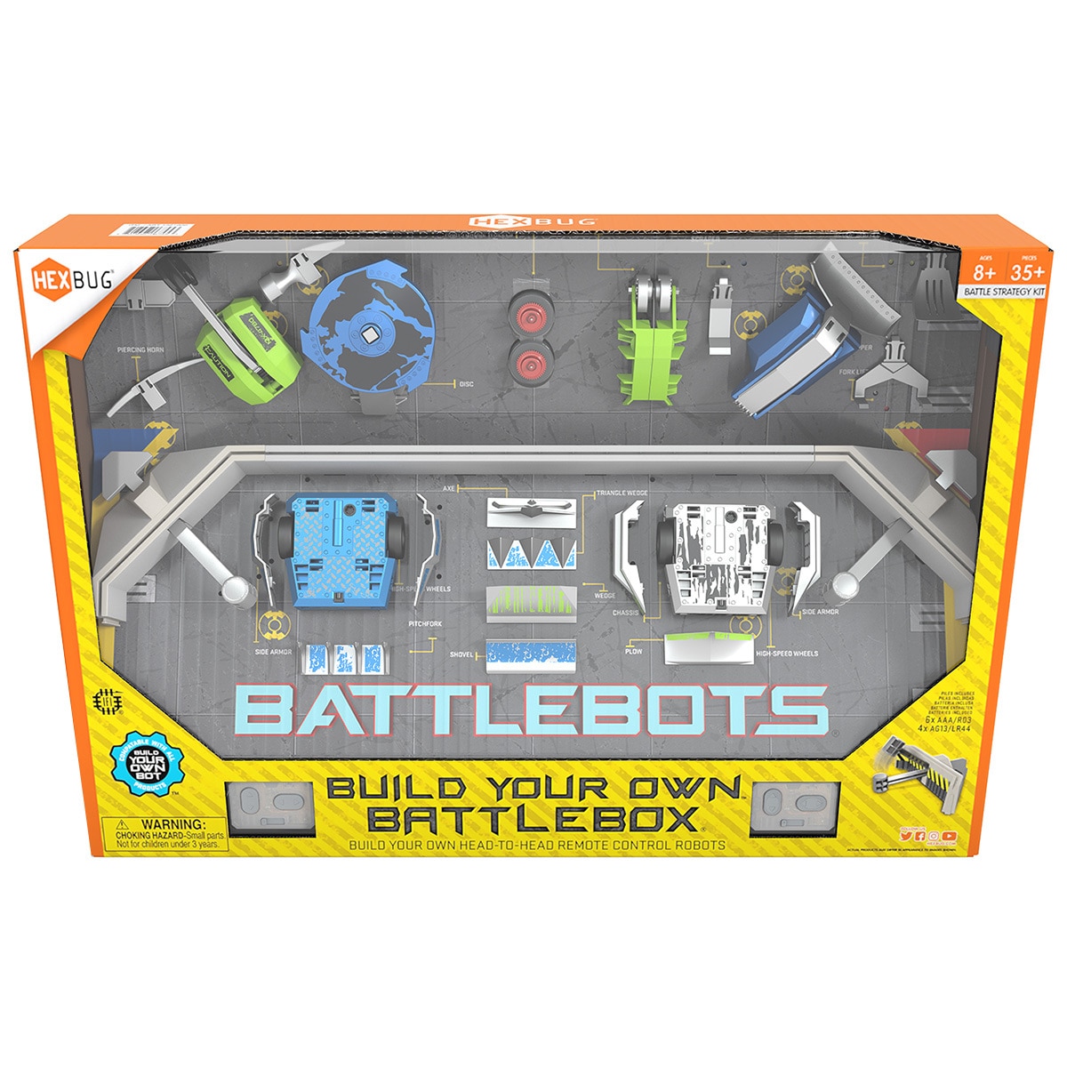 Hexbug Build Your Own Battlebox Battle Strategy Kit-1321000-NEW