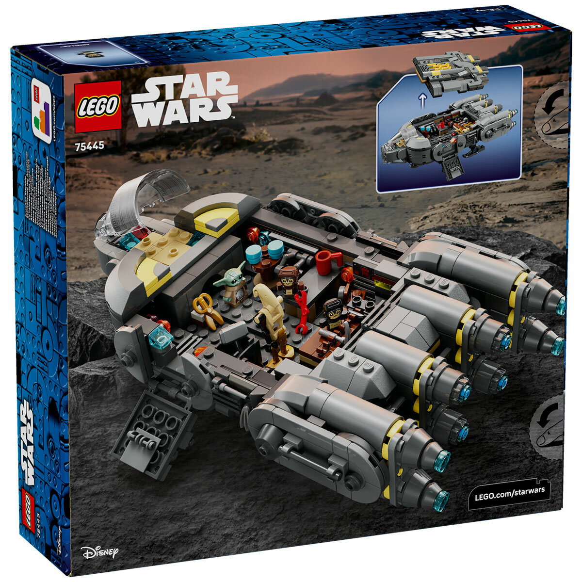 LEGO Star Wars Anzellan Starship 75445
