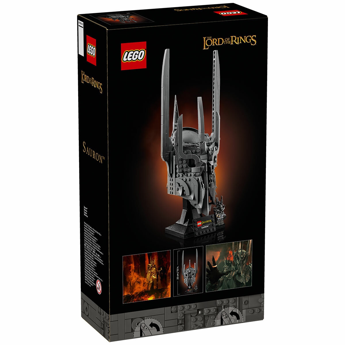 LEGO Icons The Lord of the Rings Sauron’s Helmet 11373