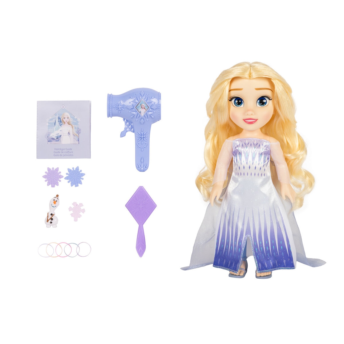 Disney Large Doll with Hair Play Set 6 Princesses Assortment