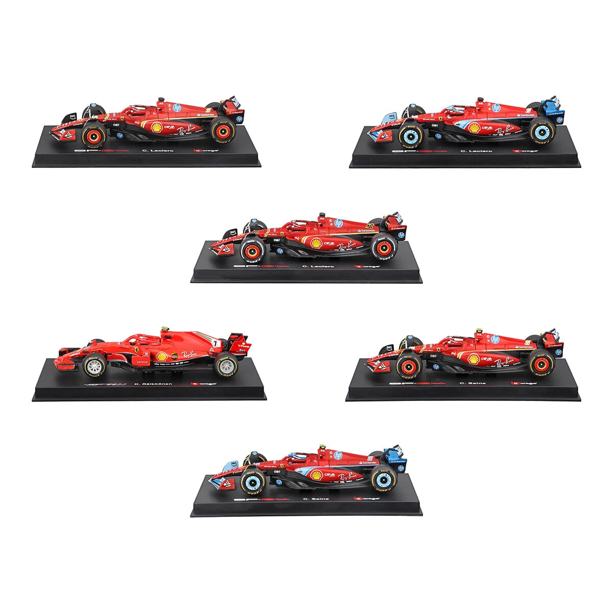 Maisto 143 Formula Racing Die Cast 6 pack