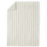 Casual Living Faux Fur Throw 127cm x 177cm Ivory