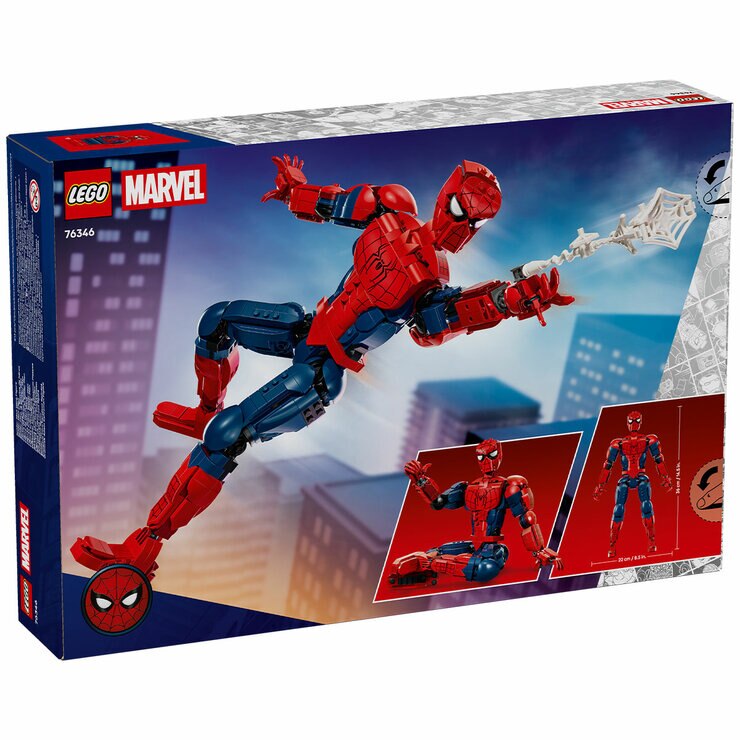 LEGO Marvel Spider-Man Hero Figure Collectible 76346