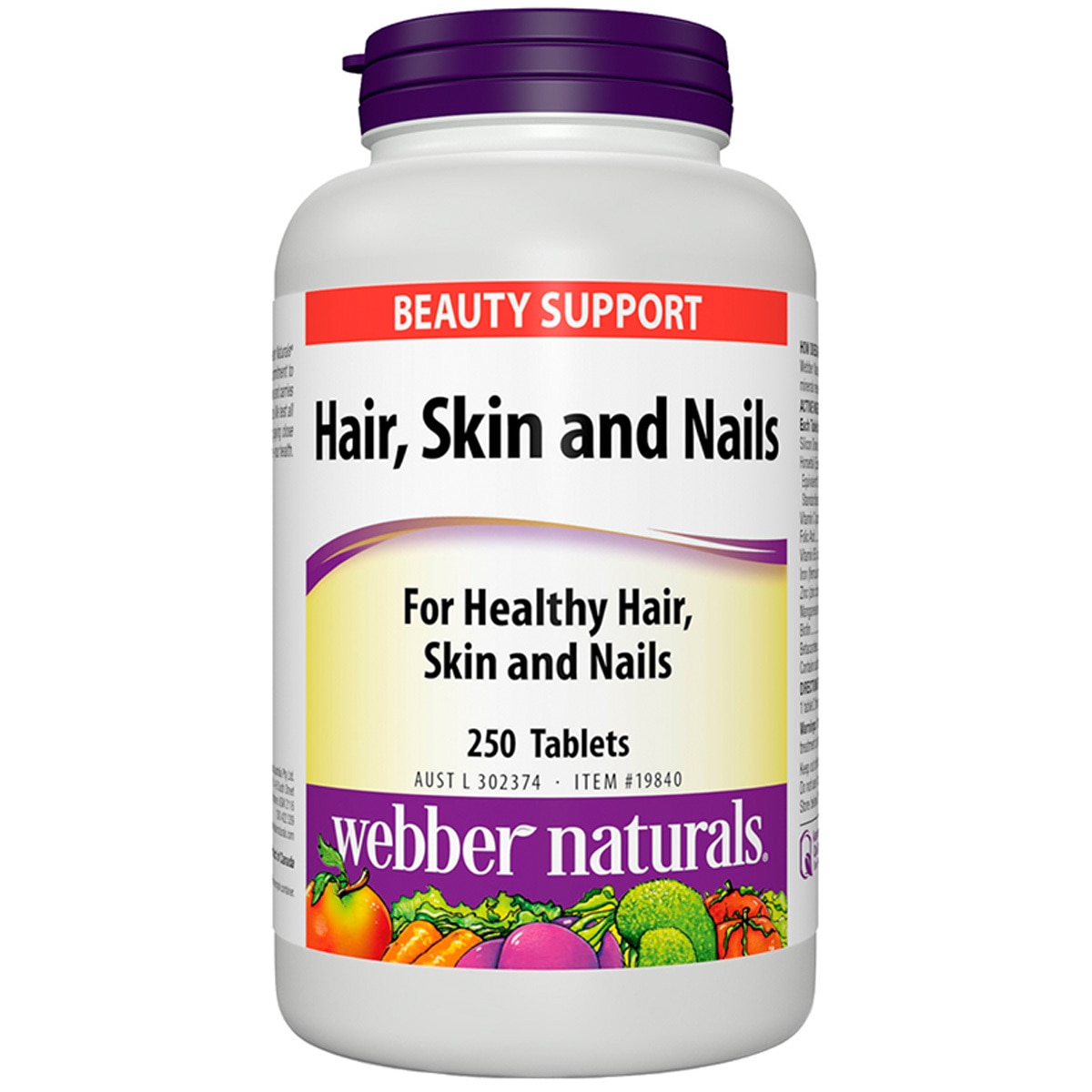 Webber Naturals Hair, Skin and Nails, 250 Tablets | Costc... Webber Naturals Hair, Skin and Nails, 250 Tablets | Costc...