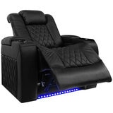 Valencia Home Theatre Tuscany Edition 1 Seater Black