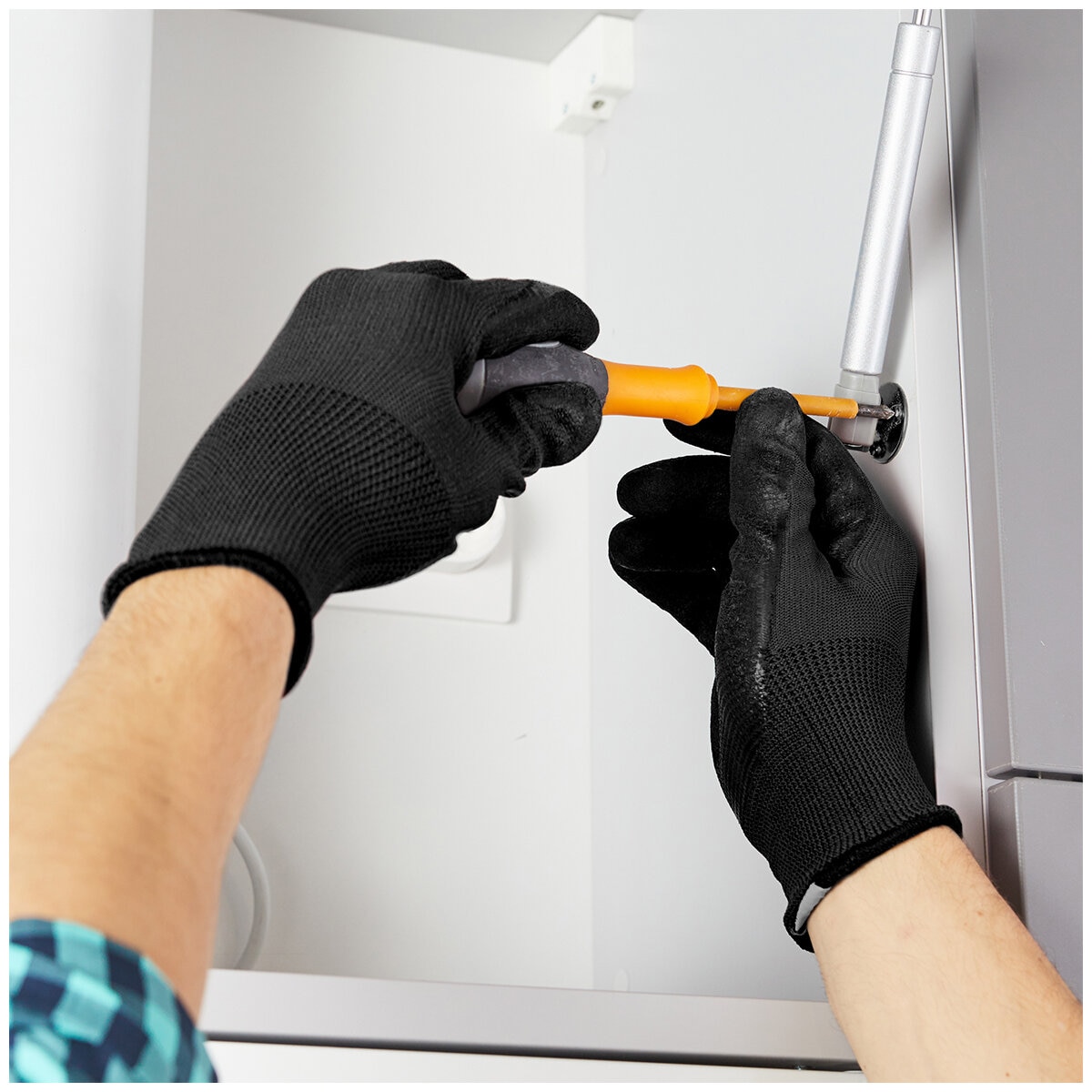 Handcrew Foam Latex Gloves 14Pk - DIHG-3888