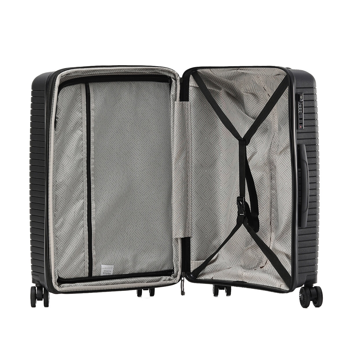 Tosca Pegasus 3 Piece Luggage Set Black