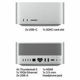 Apple Mac Studio with M5 Max chip with 18‑core CPU, 32‑core GPU, 36GB, 512GB Apple Mac Studio with M5 Max chip with 18‑core CPU, 32‑core GPU, 36GB, 512GB
