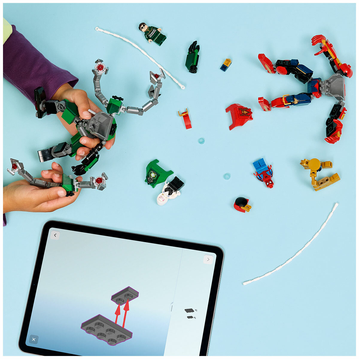 LEGO Marvel Mech Battle Spider-Man vs. Doc Ock 76338