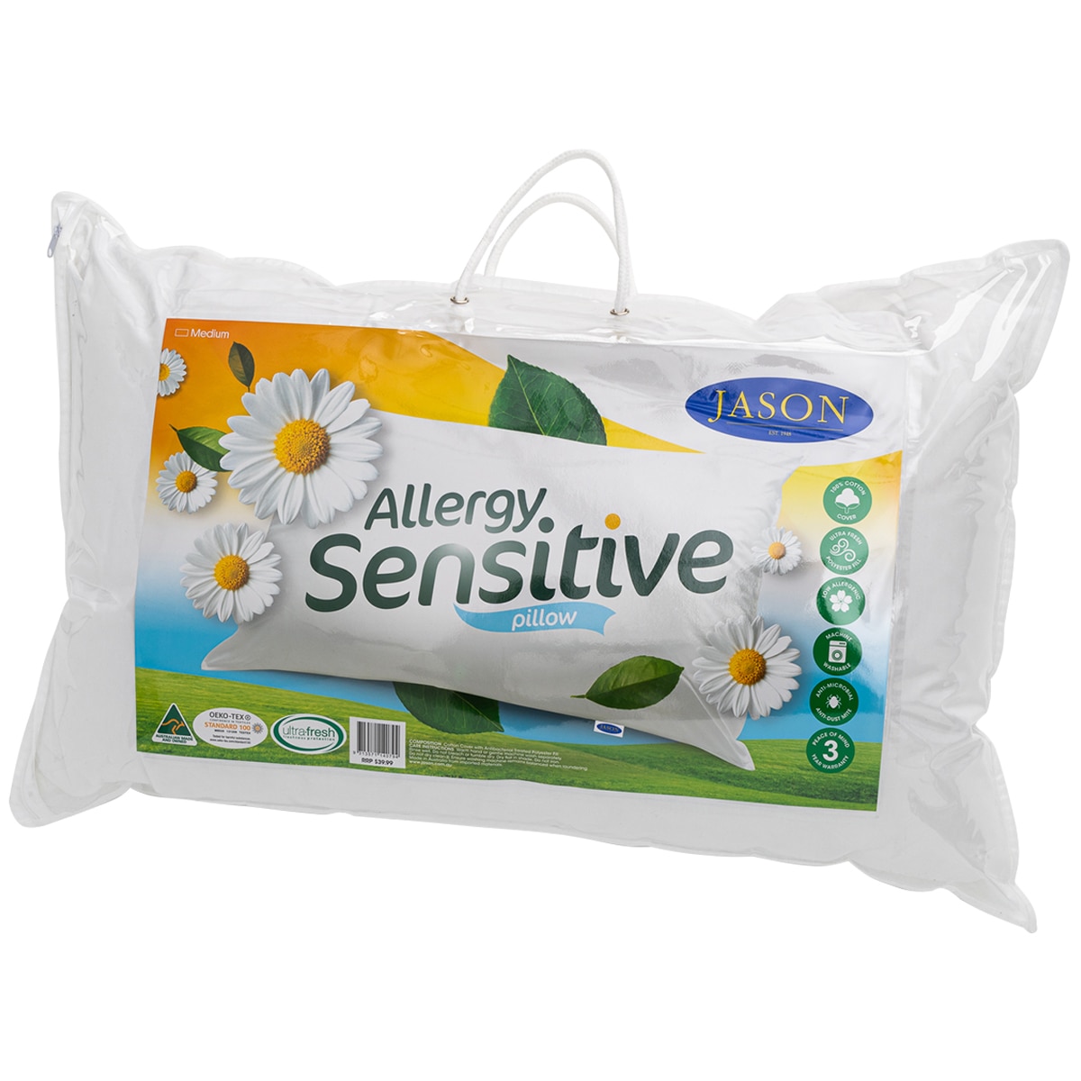 Jason Anti Allergy Pillow - Medium