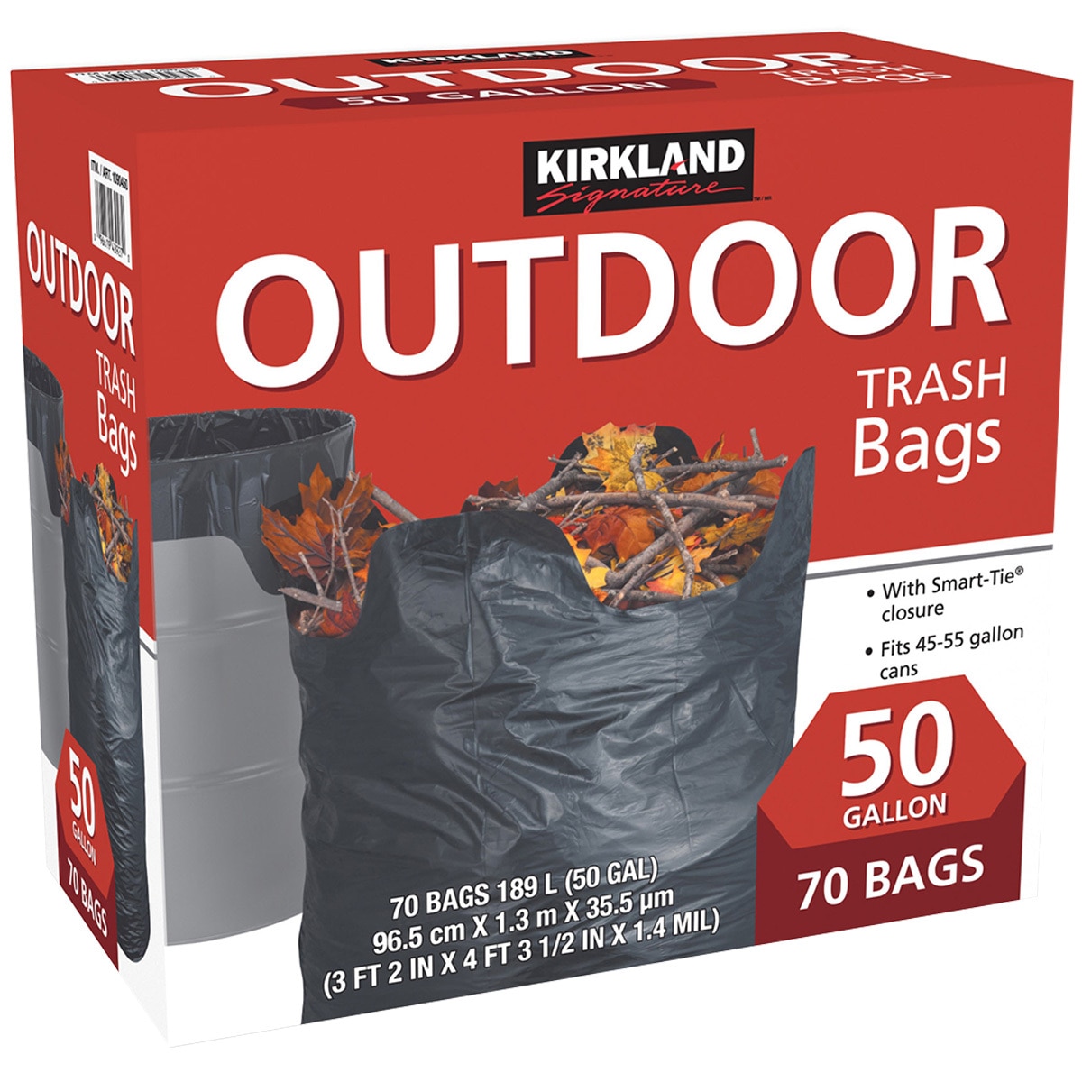 Kirkland Signature Outdoor Trash Bags