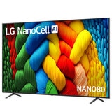 LG 86 Inch NANO80 AI LED UHD 4K Smart TV 86NANO80ASA