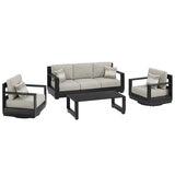 Henredon Calis 4 Piece Outdoor Seating Set