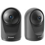 D-Link Compact Full HD Auto Tracking Pan & Tilt Wi-Fi Camera Twin Pack