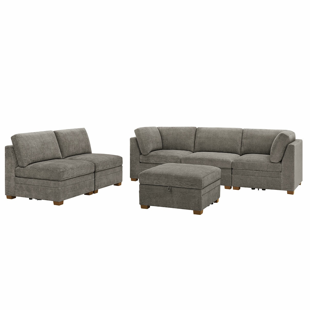 Thomasville 6PC Fabric Modular Sectional - start from no. 17 onwards/