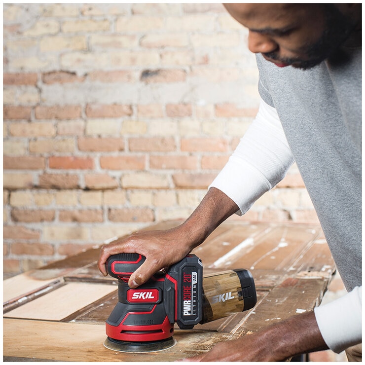 SKIL PWRCORE 20V Brushless 125mm Random Orbital Sander Skin SR6603E-00