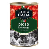 Cook Italia Diced Tomatoes 12x400g Cook Italia Diced Tomatoes 12x400g