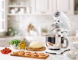 Smeg 50's Style Stand Mixer White SMF03WHAU