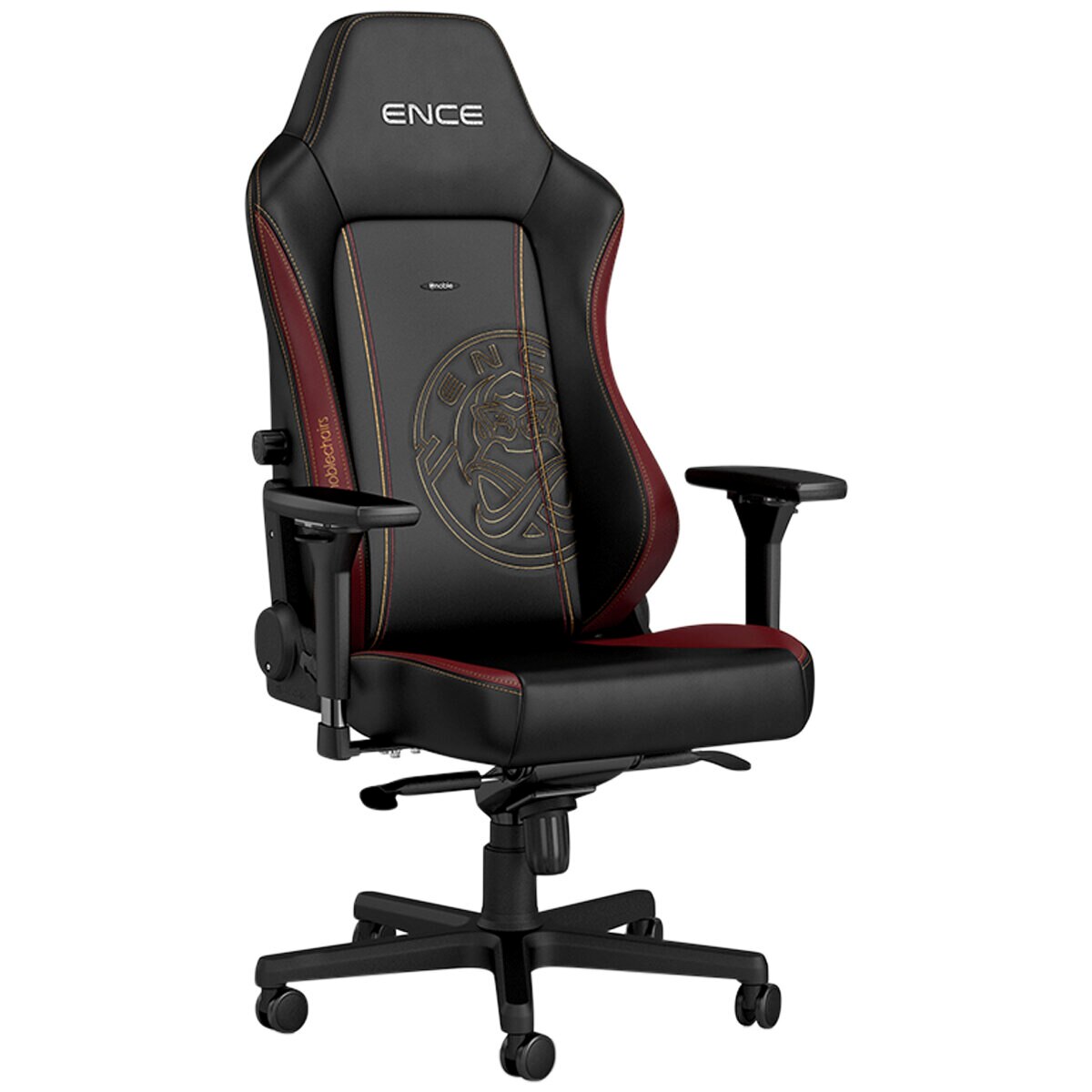 NobleChairs Hero Gaming Chair Black/Red/Gold