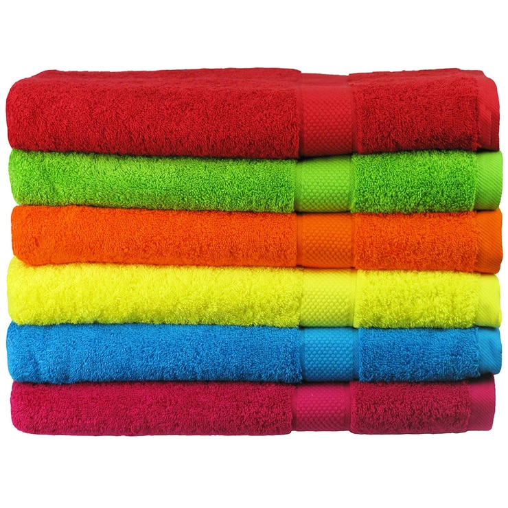 Paris Romance Plain Dyed Bath Towel 14pc Set | Costco Australia