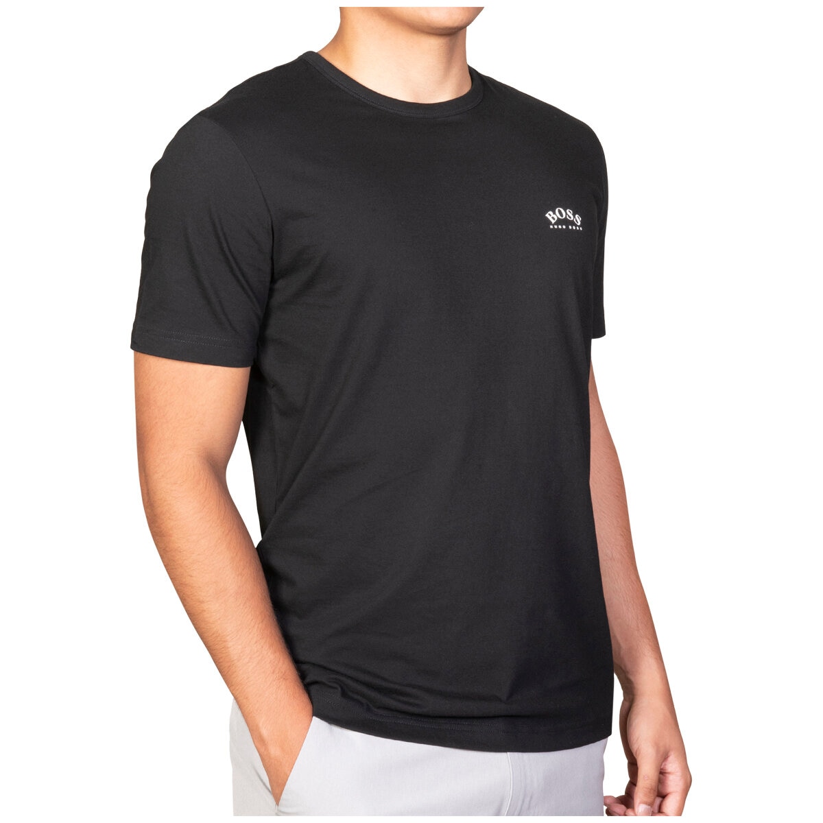 Hugo Boss Mens T-Shirt Black