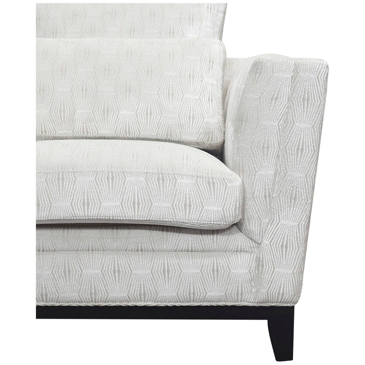 Moran Florence Fabric Chair 2 pack Ivory