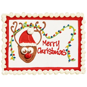 Christmas Reindeer Cake