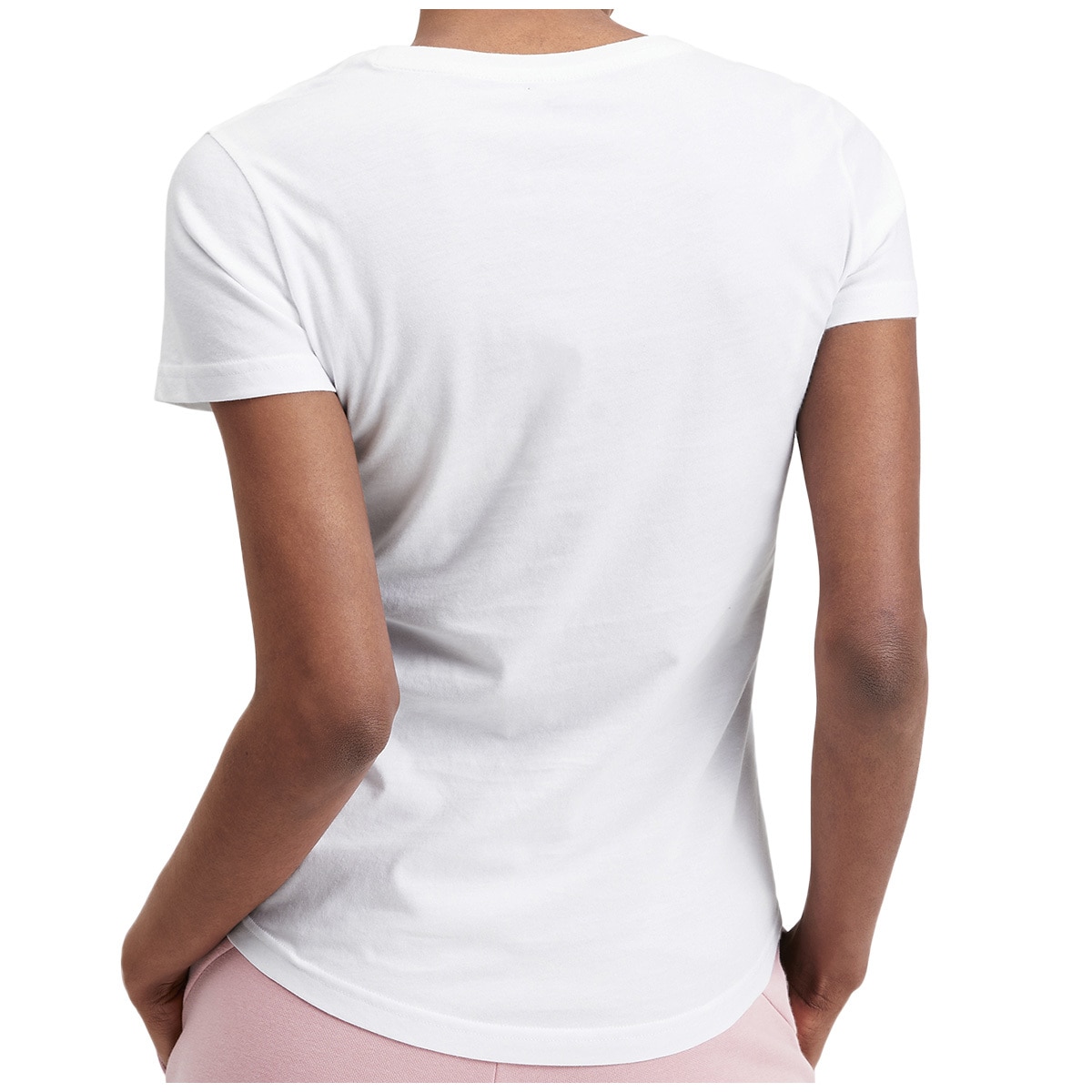 Puma-Women's Graphic Logo Tee - White