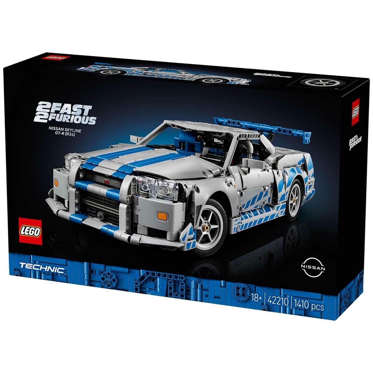 LEGO 2 Fast 2 Furious Nissan Skyline GT-R (R3) 42110