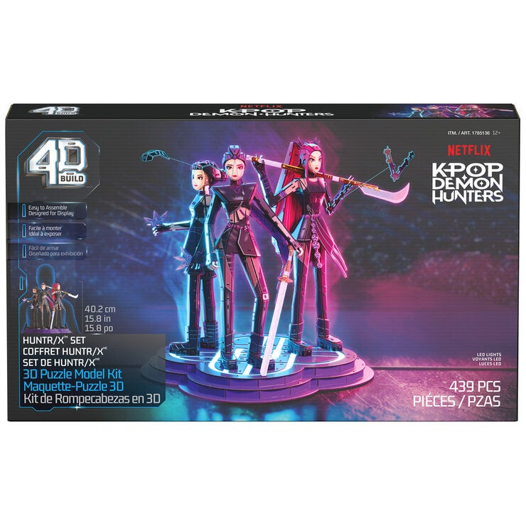 4D Build KPop Demon Hunters 3D Puzzle Model Kit 4D Build KPop Demon Hunters 3D Puzzle Model Kit