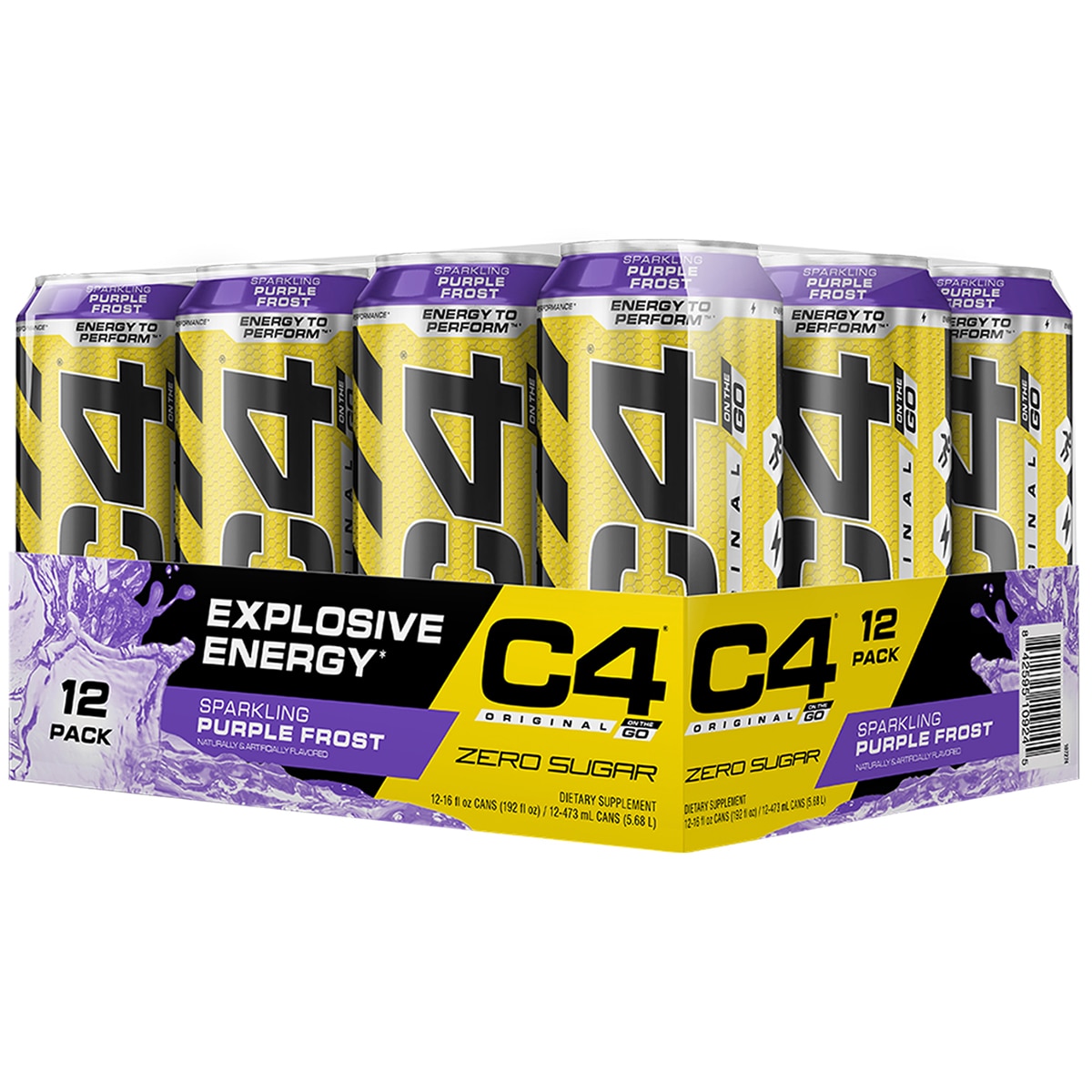 Cellucor C4 Ready To Go Carbonated - Purple Frost