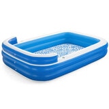 H2OGO! Inflatable Family Lounge Pool 305 x 218 x 69cm