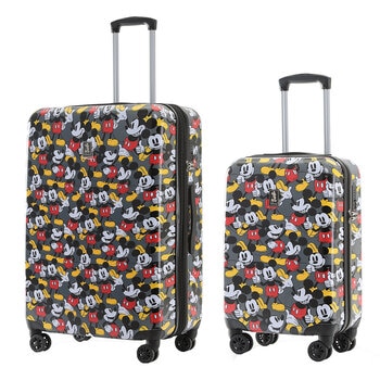 Disney Mickey Mouse 2 Piece Luggage Set