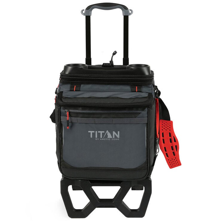 Titan 60 Can Rolling Cooler With Cart Titan 60 Can Rolling Cooler With Cart