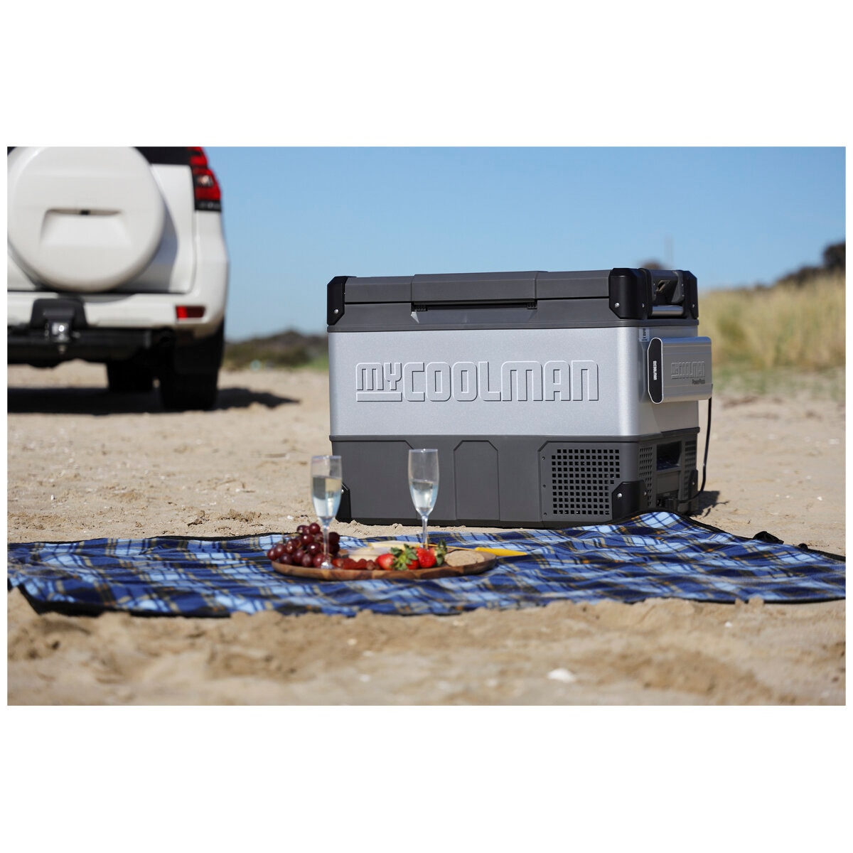 MyCoolMan Dual Fridge Freezer with Battery