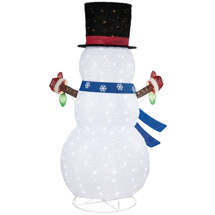 LED Pop Up Snowman 213.36cm Costco Australia