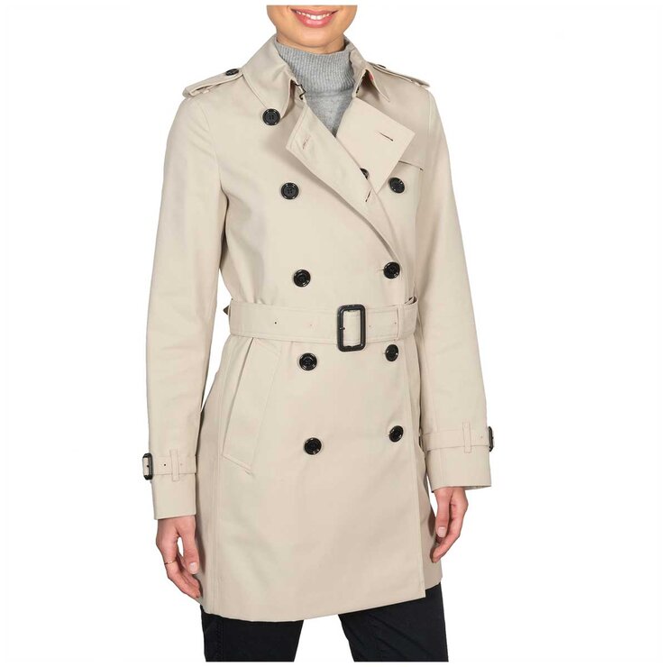 Burberry Harbourne Trench Coat Stone Burberry Harbourne Trench Coat Stone