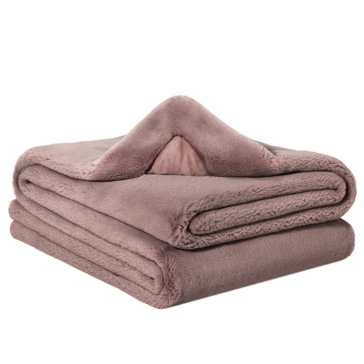 Mon Chateau Ultra Soft Faux Fur Throw 152cm x 177cm