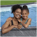 Bestway Platinum Series Power Steel 6.10m x 3.66m x 1.22m Above Ground Pool Set/