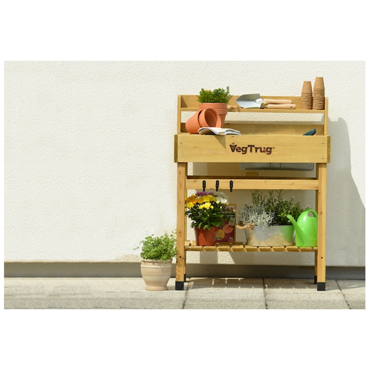 Takasho VegTrug Potting Table Natural Costco Australia