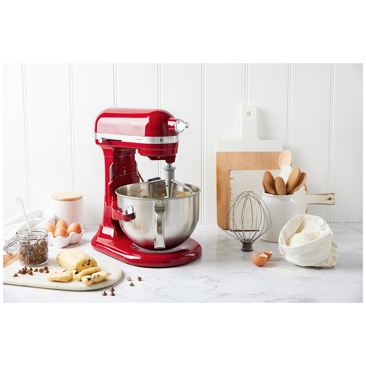KitchenAid KSM60 Artisan Bowl Lift Mixer Empire Red