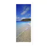 Ken Duncan Tranquil Getaway White Framed Print 127.6 x 67.6 cm