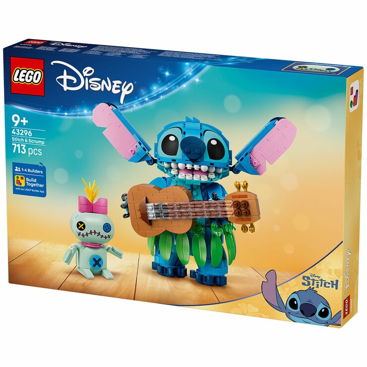 LEGO Disney Stitch & Scrump Building Set 43296