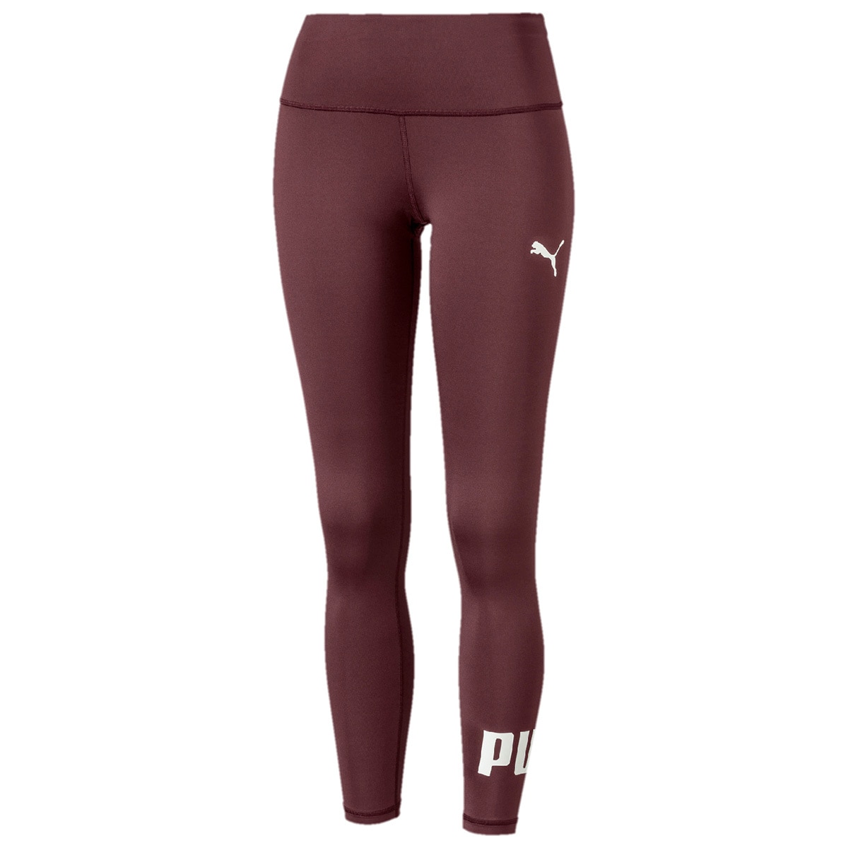 Puma-Women's Active Logo Tight - Wine