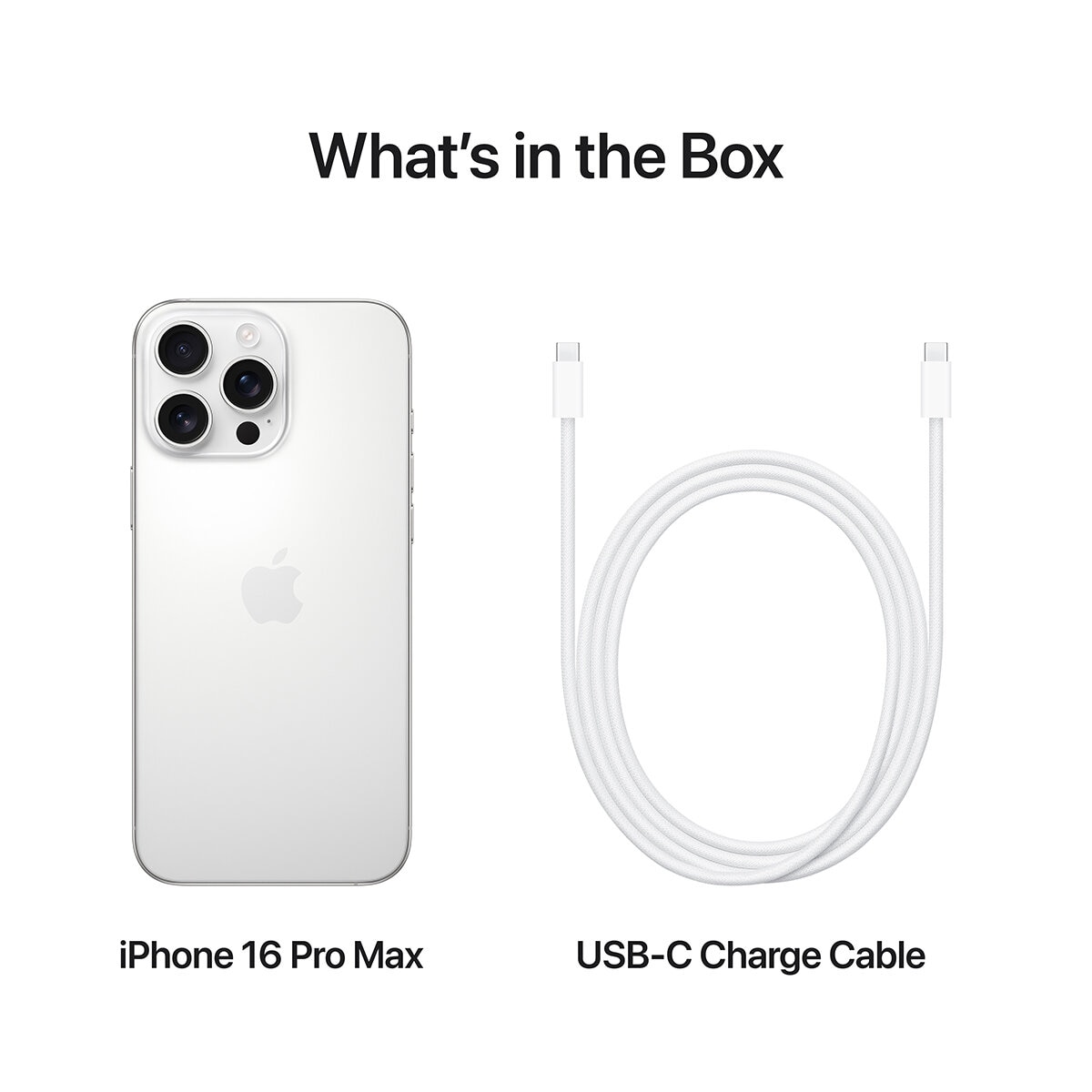 iPhone 16 Pro Max White Titanium