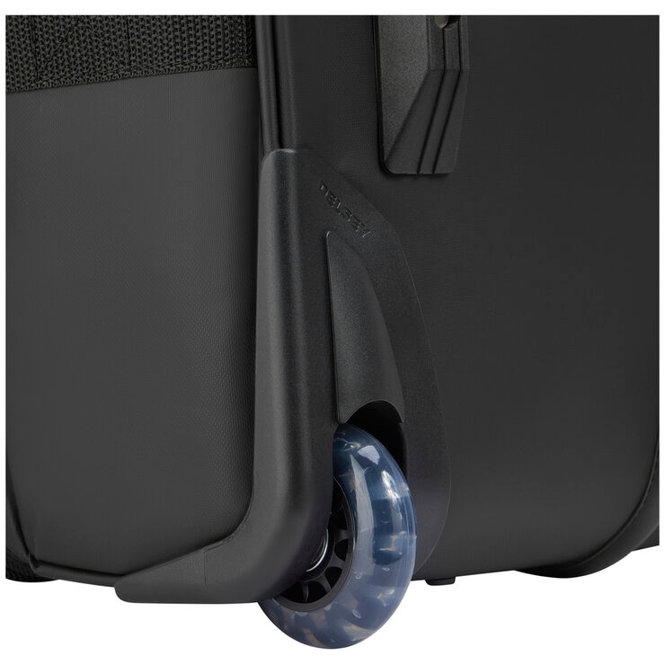 Delsey Wheeled Duffle Black Delsey Wheeled Duffle Black
