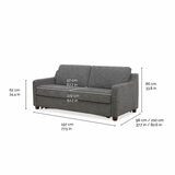 Aiden & Ivy Fabric Queen Sleeper Sofa Aiden & Ivy Fabric Queen Sleeper Sofa