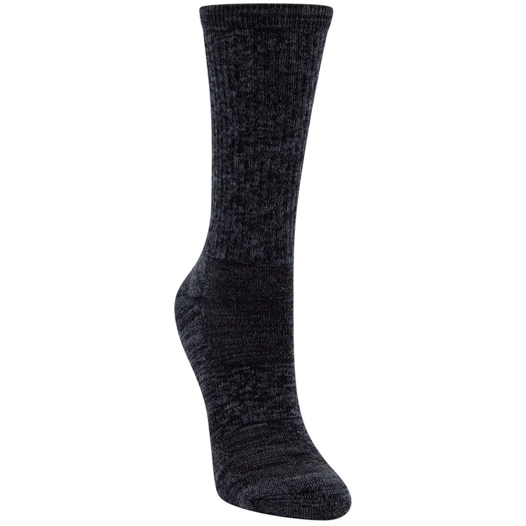 Kirkland Signature Ladies' Trail Sock 6pk Black & Purple Costco Australia