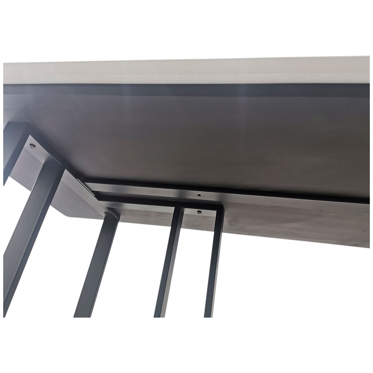 Moran Copenhagen 2.1 Metre Black and Gold Dining Table