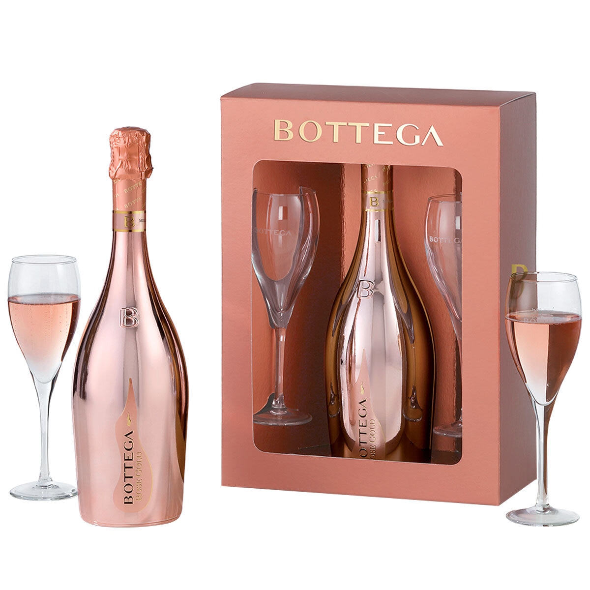 Bottega Confezione Glamour Rose Gold Gift Set